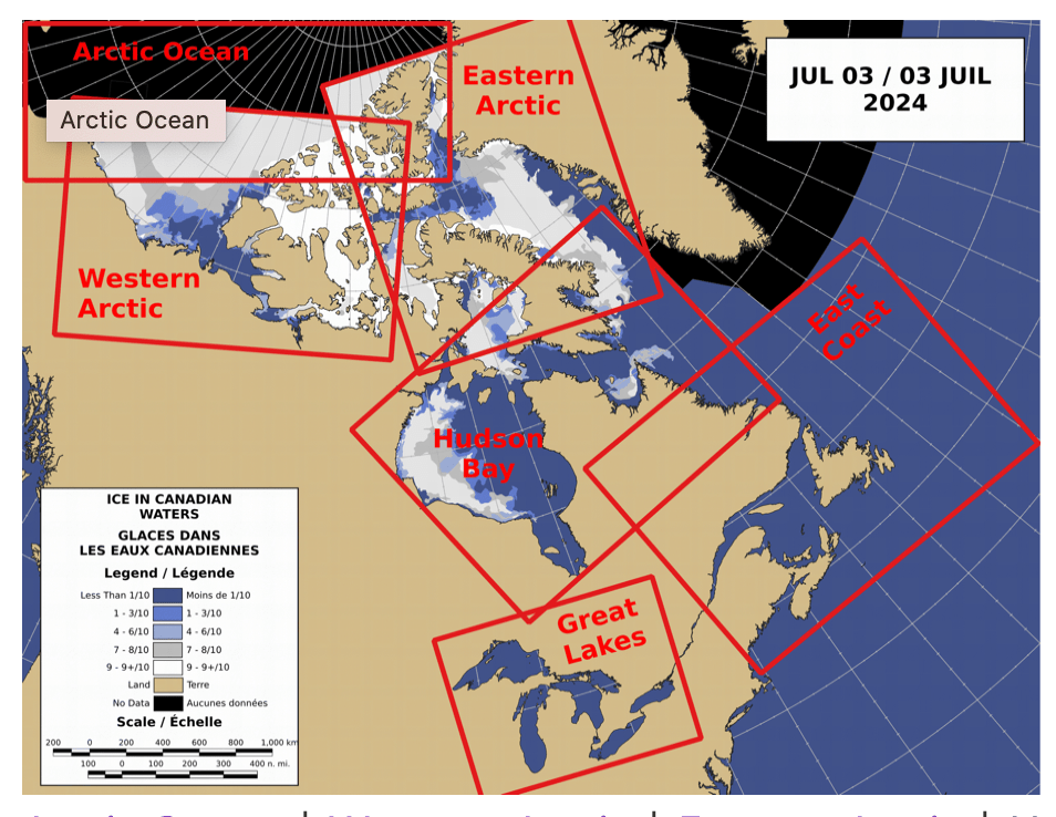 Arctic Ice Report,&nbsp;July