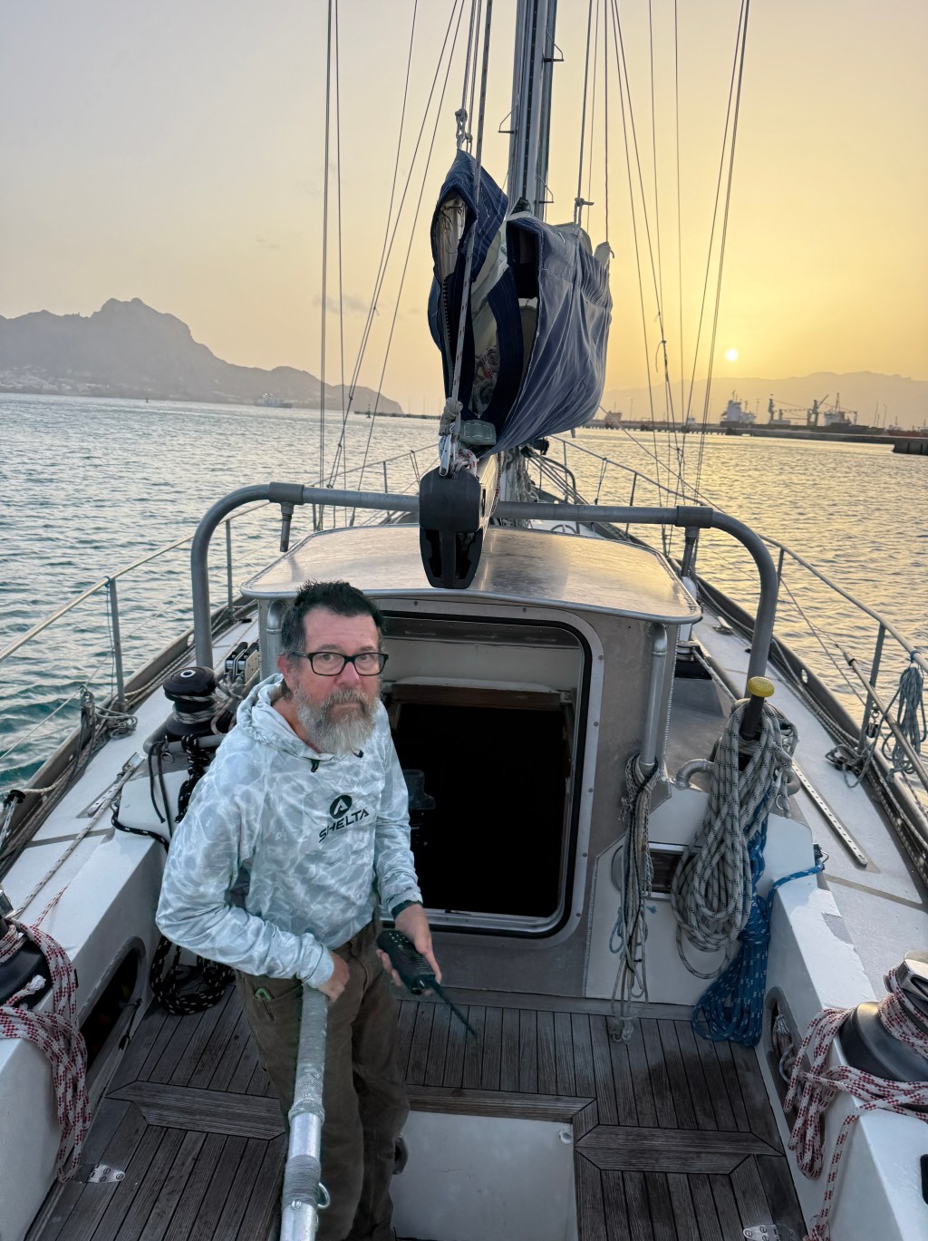 Checking Into Mindelo by Harmon&nbsp;Shragge
